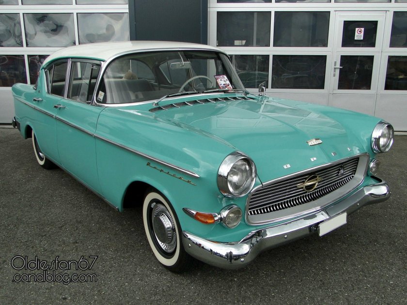 Opel Kapitan, 1958