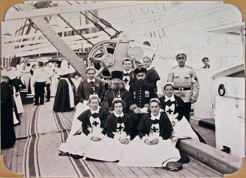 Плавучий госпиталь "царица"