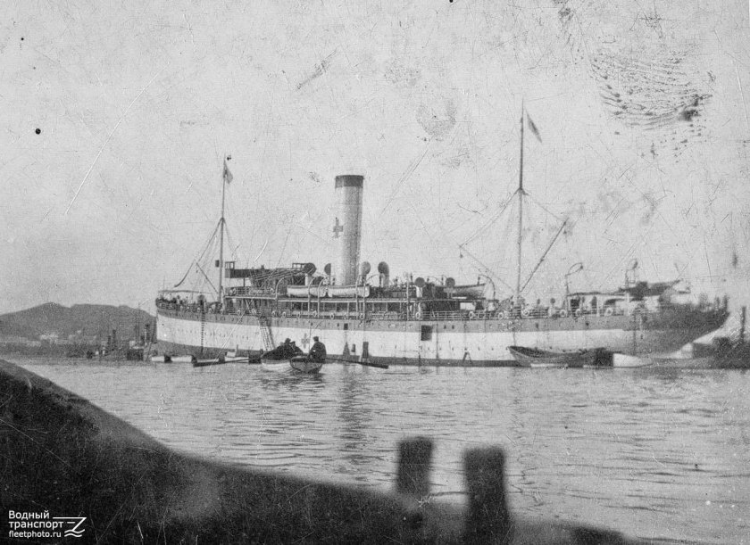 Пароход Монголия