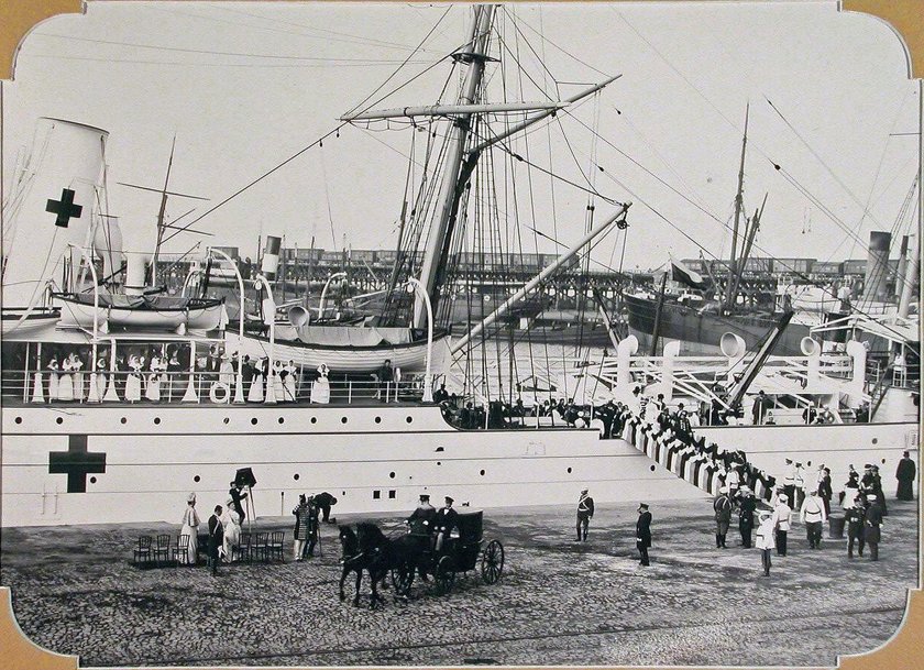 Пароход царица 1886