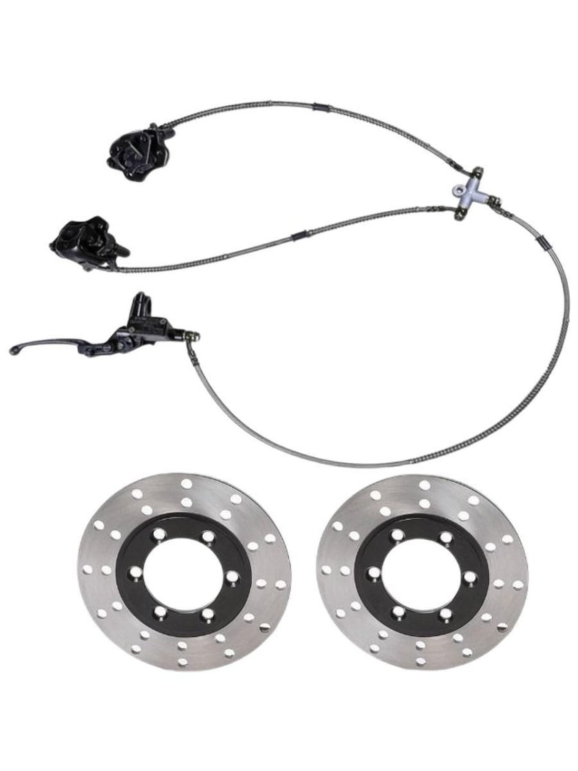 Гидравлический тормоз для мини квадроцикла