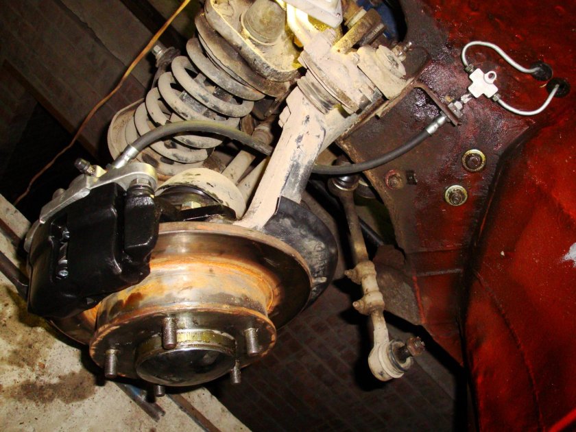 Тормоза от 2108 на ниву Шевроле