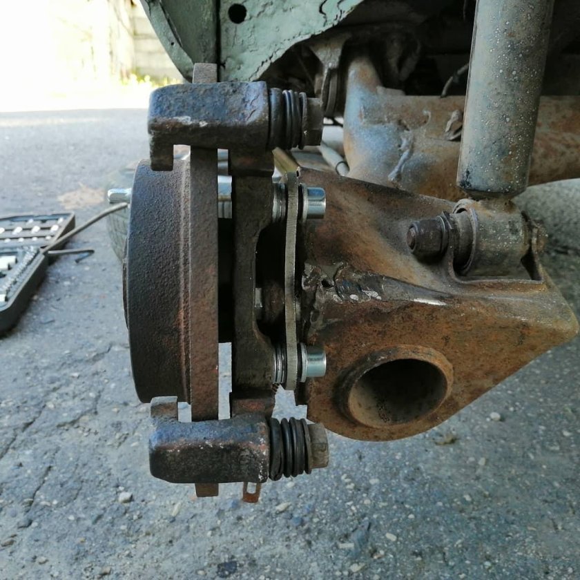 Задние дисковые тормоза на ВАЗ 2108