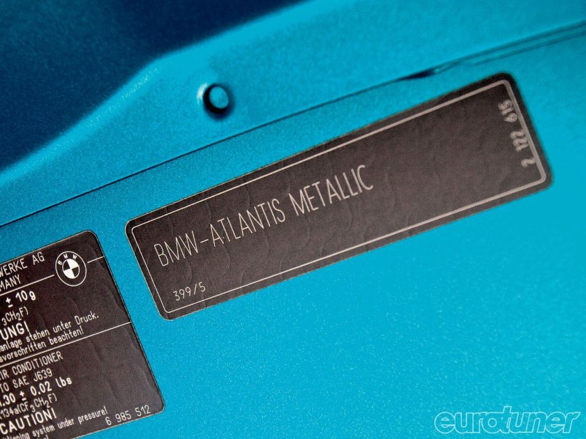 Атлантис Блю БМВ 399 код краски