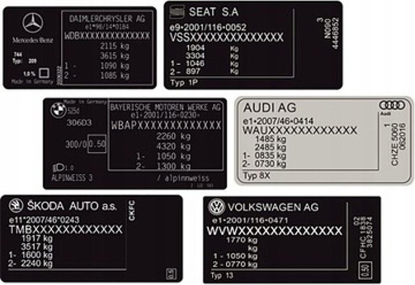 Дублирующая наклейка