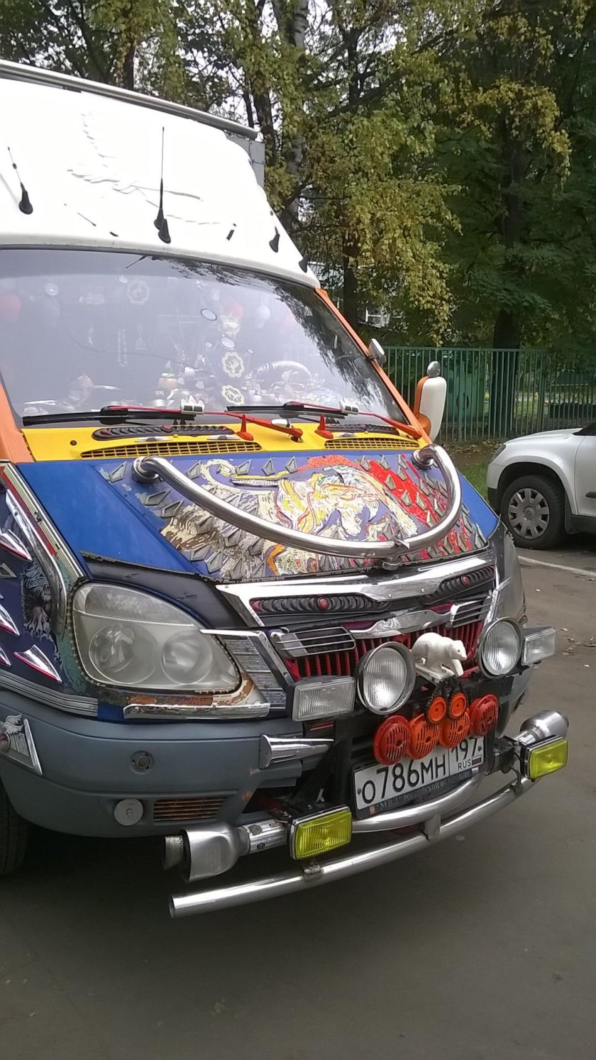 Кенгурятник на Газель