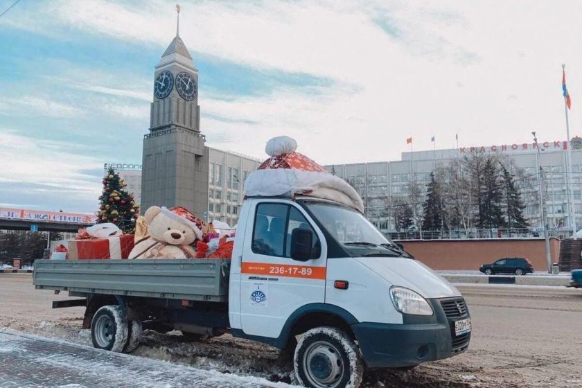 Новогодняя Газель