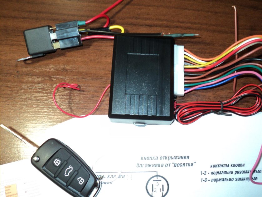 Штатный Центральный замок Лада Гранта