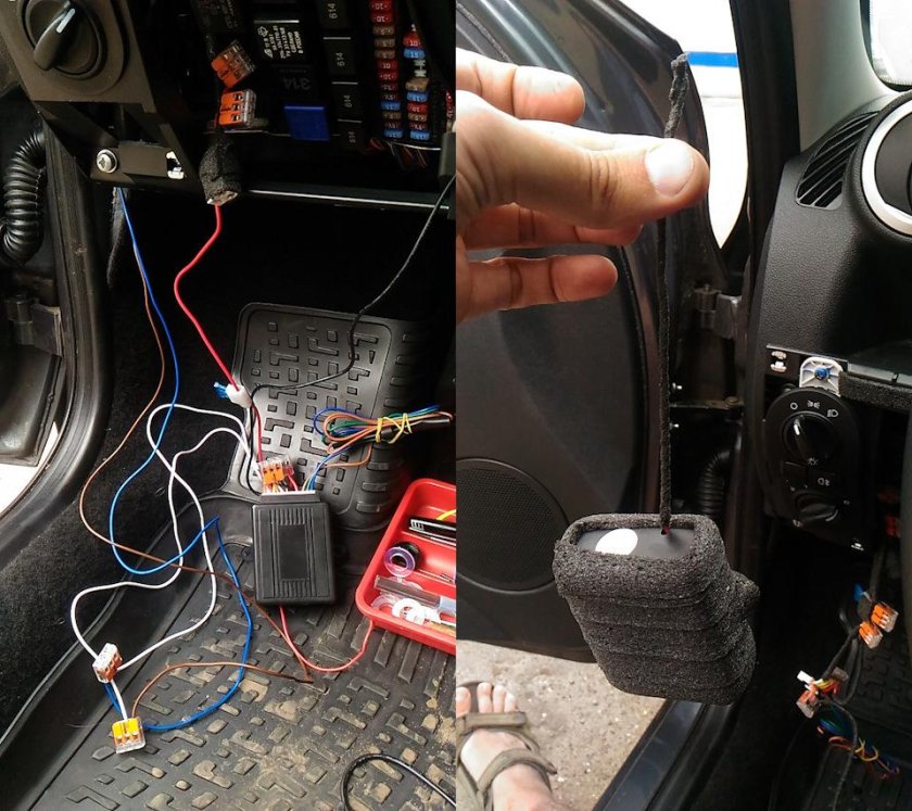 Блок управления центральным замком Лада Гранта