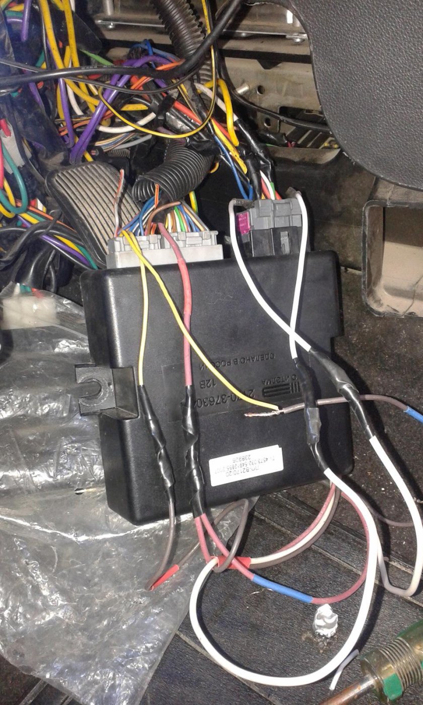 Блок комфорта Приора на ВАЗ 2110