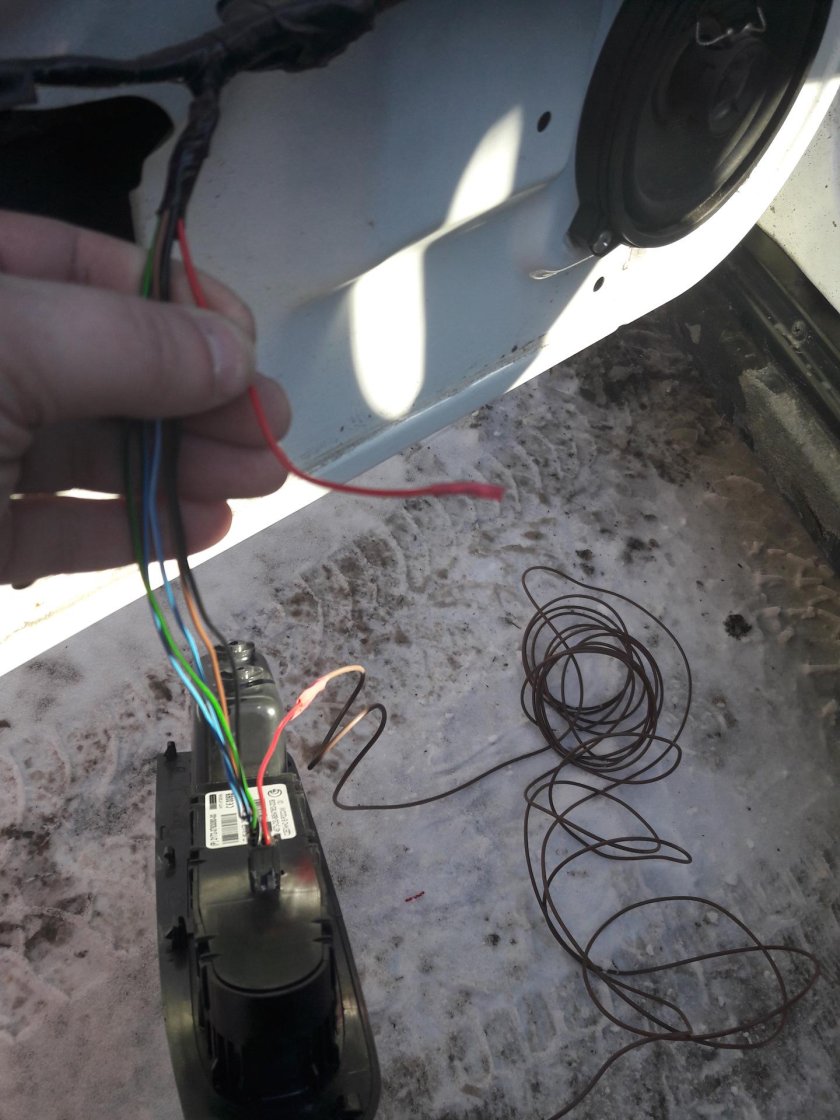 Приора 1 провод на стеклоподъемника