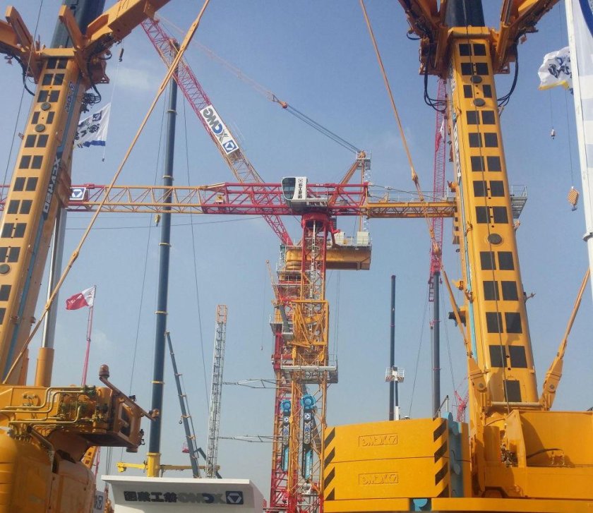 Башенный кран QTZ 160