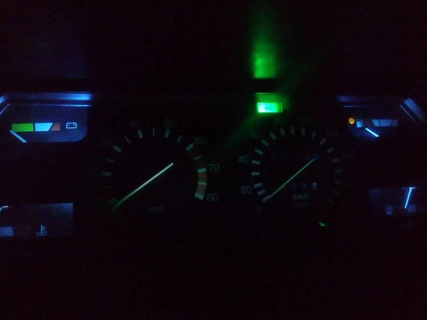 Москвич 2141 подсветка приборной панели