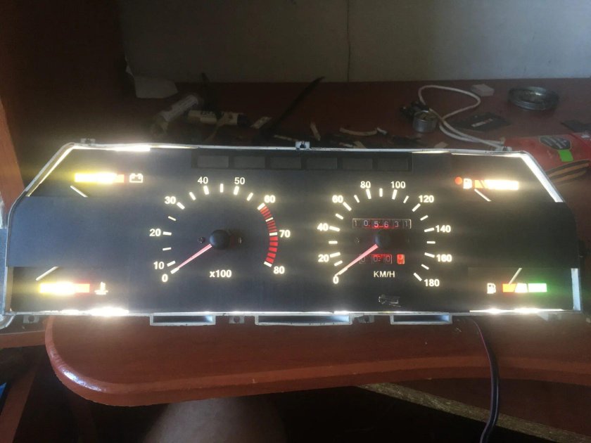 Приборная панель м2141 цифровая