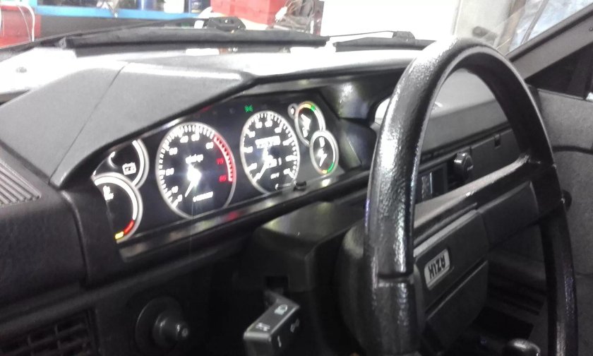 Цифровая приборка Москвич 2141