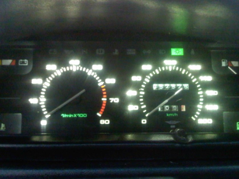 Москвич 2141 подсветка приборов