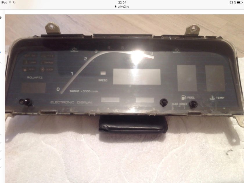 Москвич 2141 электронная приборка