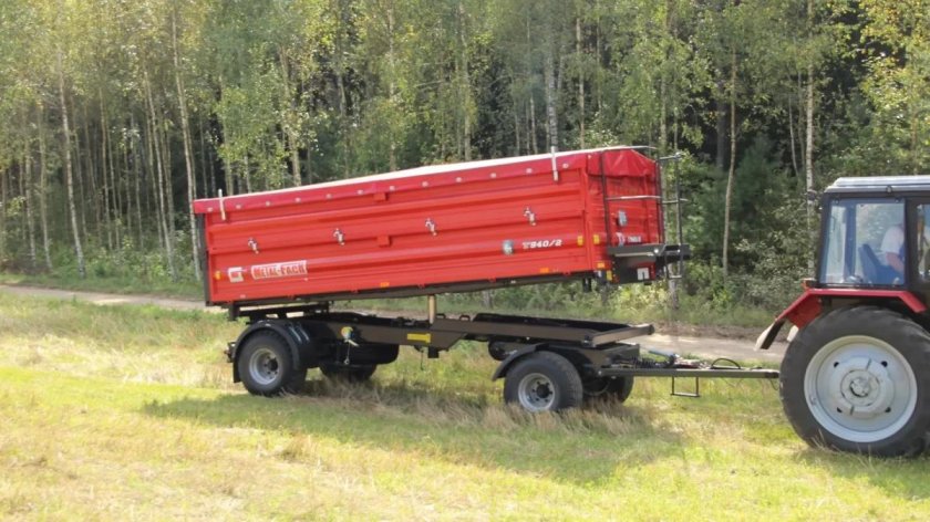 Тракторный прицеп Metal-fach