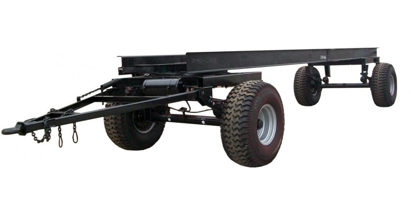 Шасси прицепа 2птс4