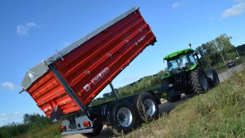 Самосвальный прицеп Тандем