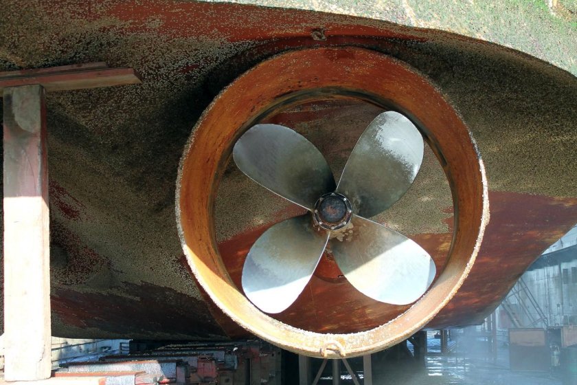 Гребной винт Британика