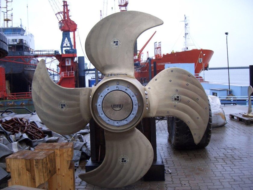 Гребной винт подводной лодки Борей