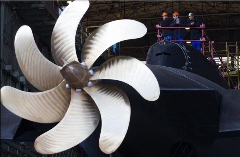 Винт подводной лодки Борей