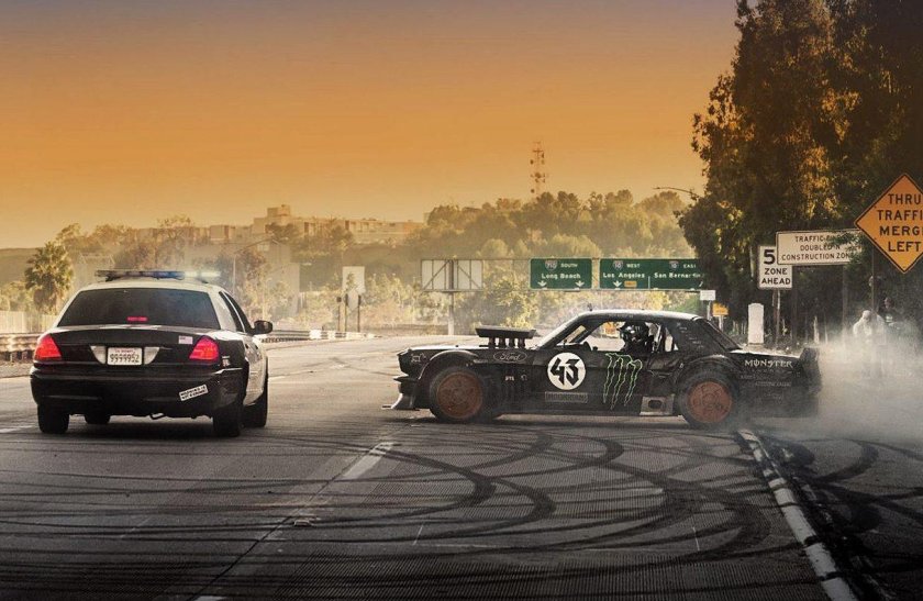 Кен блок Джимхана Мустанг