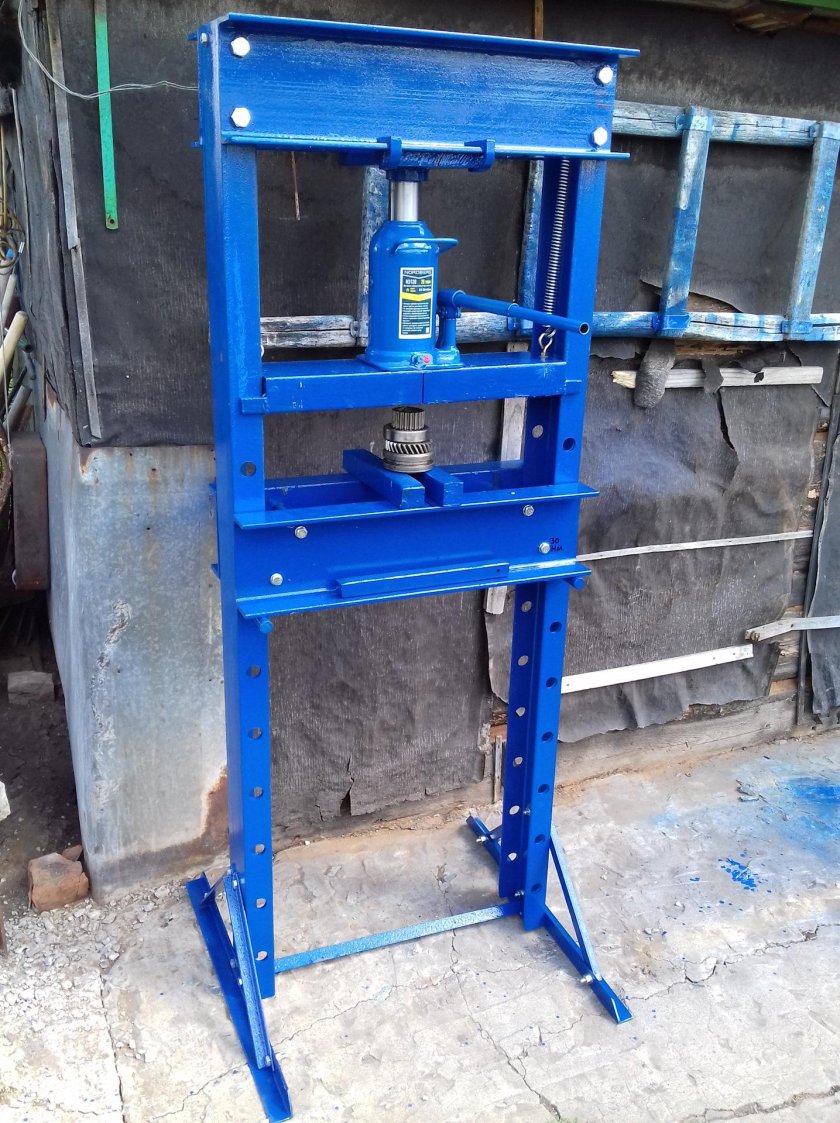 Пресс рама под гидравлический домкрат 20 тонн