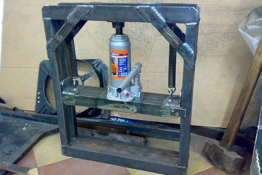 Пресс гидравлический 100 самодел