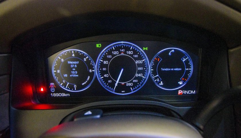 ЖК приборная панель Cadillac Escalade