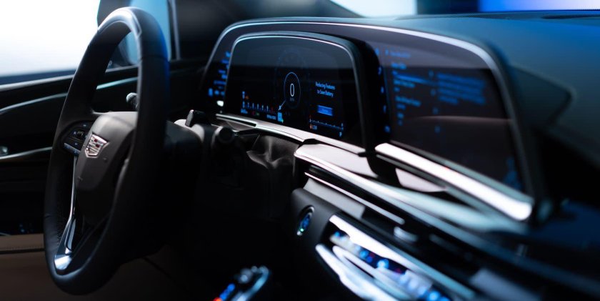 Cadillac Escalade 2021 приборная панель