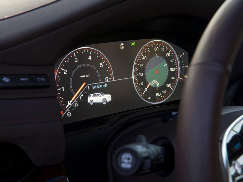 Приборка Кадиллак Эскалейд