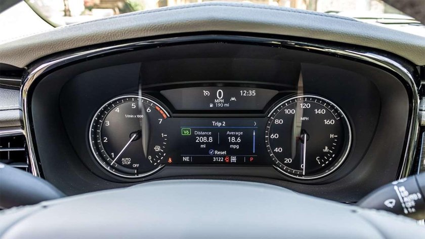 Cadillac xt6 приборка