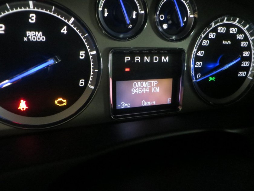 Ошибки Кадиллак Эскалейд