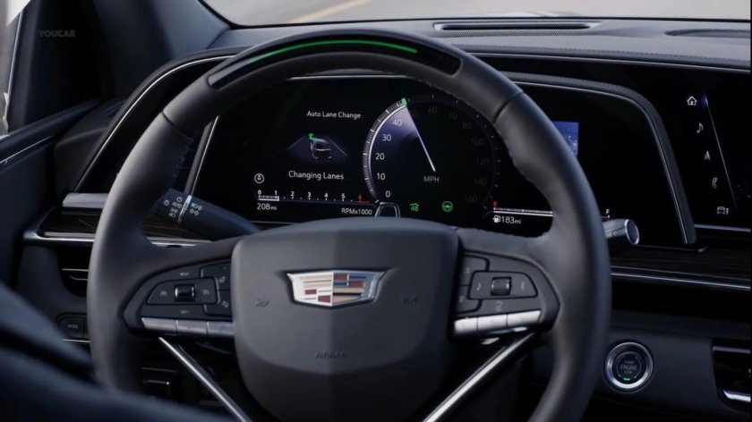 Cadillac Escalade 2021 приборная панель