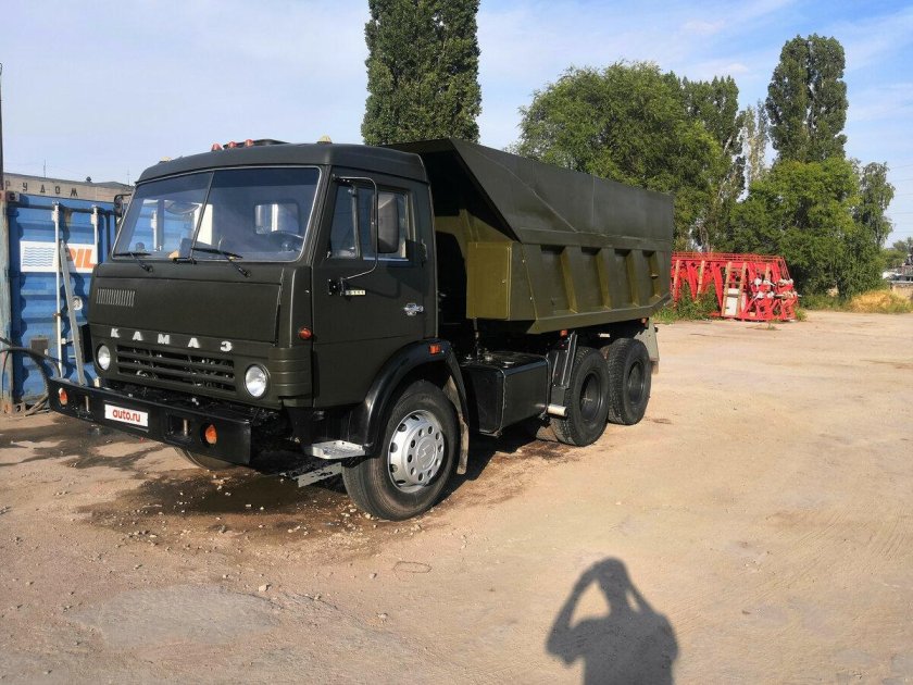 КАМАЗ 5511 зеленый