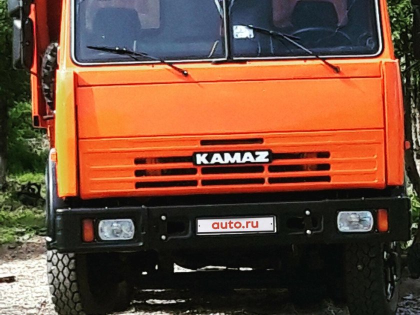 КАМАЗ 55111 оранжевый
