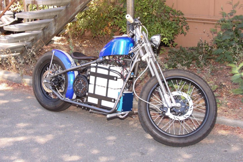 Электро байк боббер