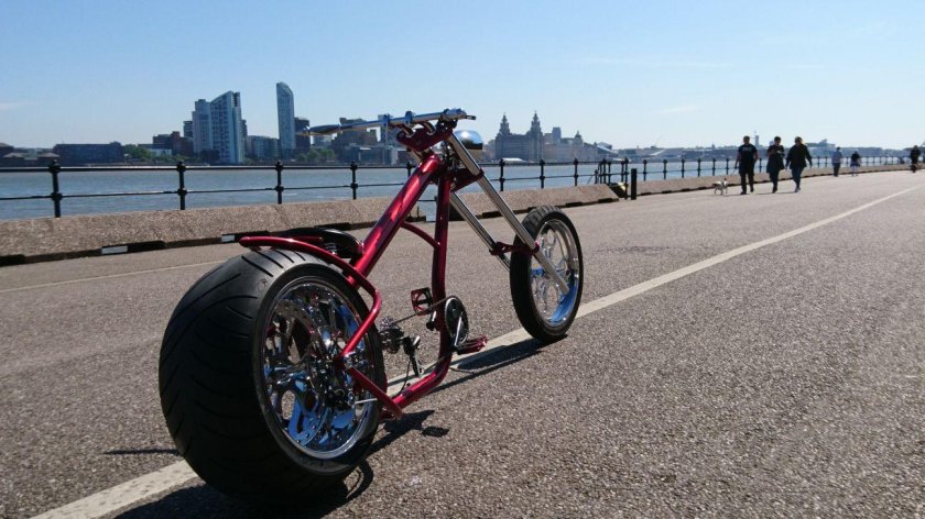Hannan Custom ls300 Chopper Bike