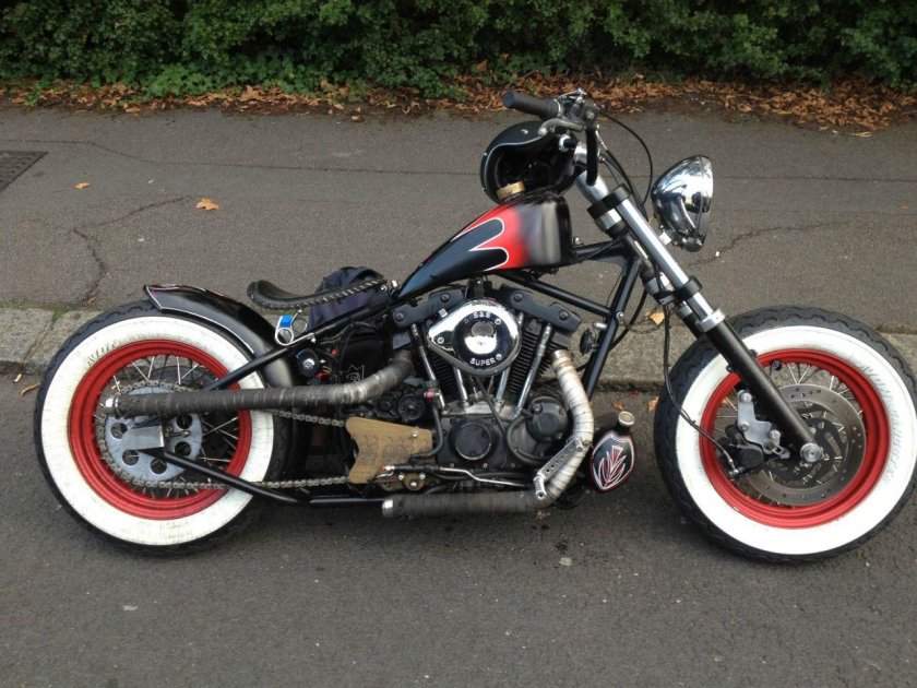 Харлей боббер кастом