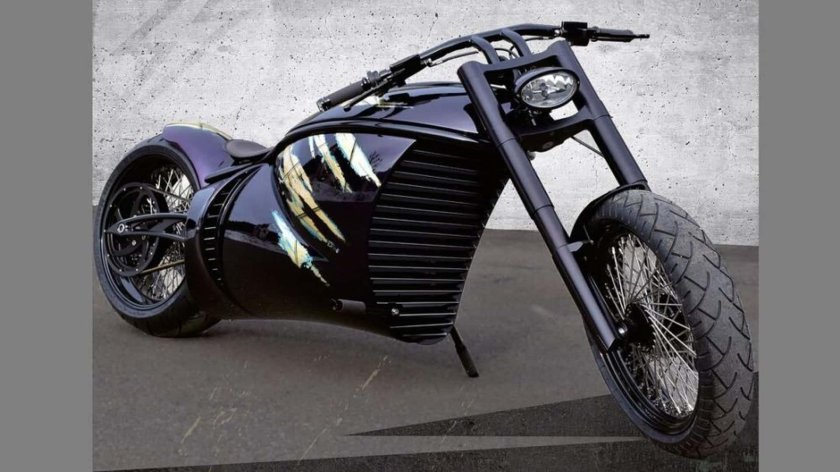 Электро чоппер мотоцикл