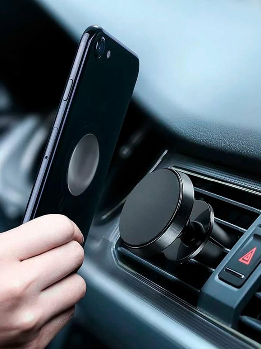 Держатель для телефона в машину магнитный в воздуховод