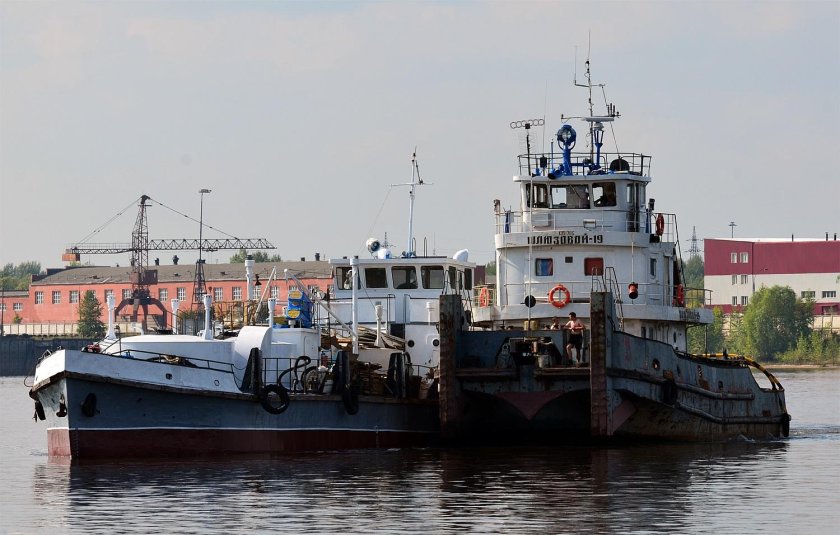 Буксир-толкач Шлюзовой проект 887а