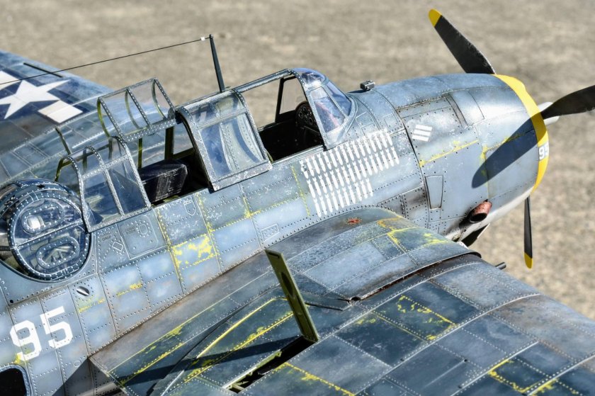 TBF-1c Avenger кабина