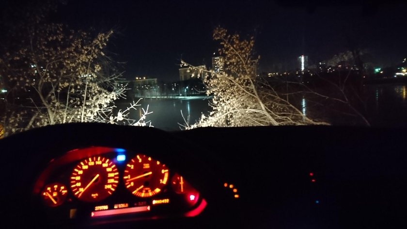 Ночные покатушки на БМВ