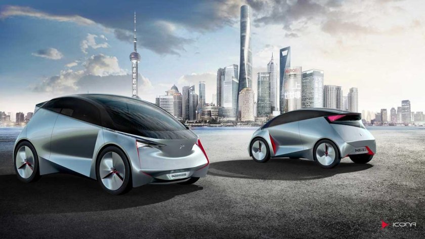 Электромобиль концепт