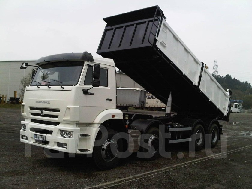 КАМАЗ 4 осный самосвал 65201
