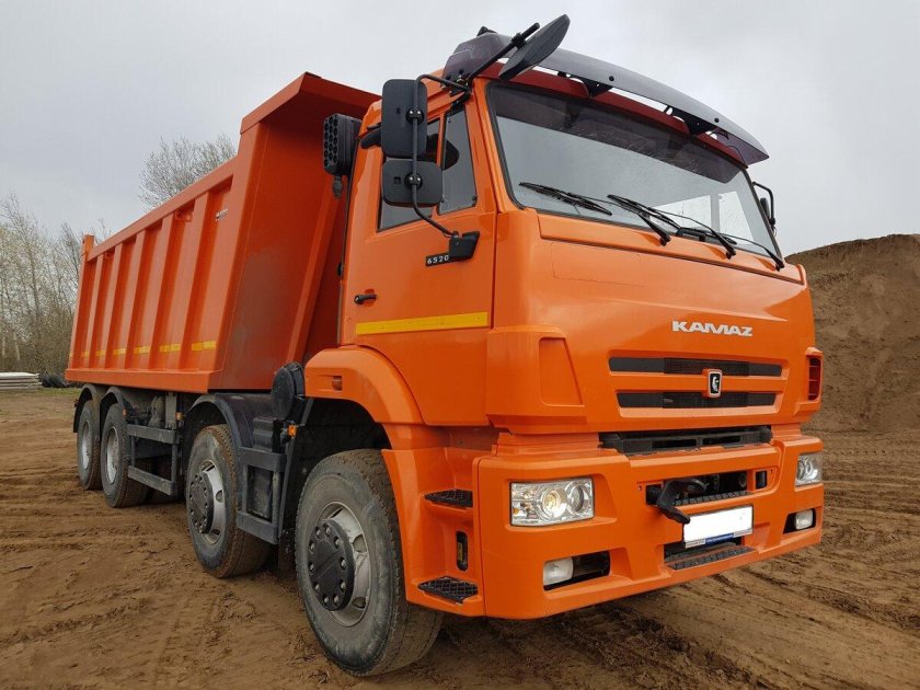 КАМАЗ четырехосный самосвал 65201