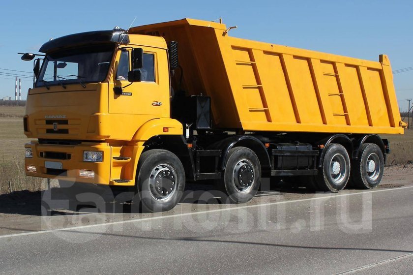 КАМАЗ четырехосный самосвал 65201